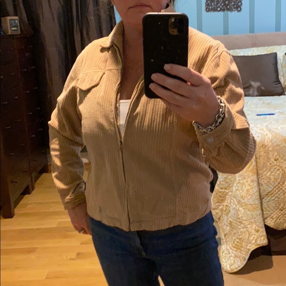 Rusty corduroy jacket